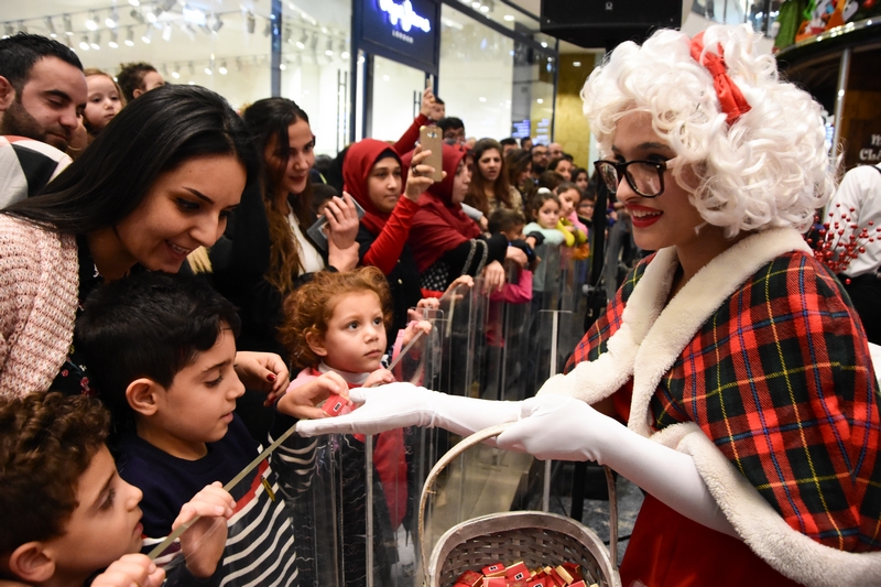 City Centre beirut lighting of the Christmas tree